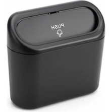 Hakay Araç Içi Asılabilir Mini Çöp Kovası, Otomatik Kapaklı