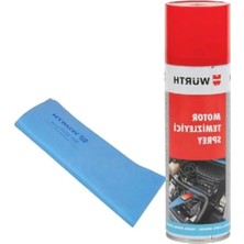 Hakay Motor Temizleyici Sprey - 500 ml + Güderi Bez