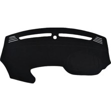 Hakay Fiat Egea Ekranlı 2017-2022 Uyumlu Siyah Kenarlı Torpido Koruma Halısı