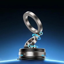 Hakay 360° Vakumlu Manyetik Telefon Tutucu