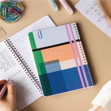 Hakay A5 Spiralli Ders Çalışma Planlayıcısı - Renkli ve Fonksiyonel