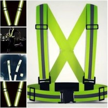 Hakay Reflektörlü Yelek - Güvenli Motosiklet ve Bisiklet Kullanımı Için