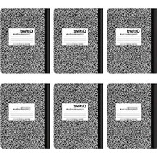 Hakay Geniş Çizgili Kağıt, 24 x 19 Cm, 6 Adet Not Defteri