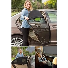 Hakay Araba Yan Cam Güneşlik Örtüsü, Anne Bebek Emzirme Perdesi