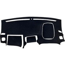 Hakay Siyah Renk Torpido Koruma Halısı - Citroen Berlingo 2018 Uyumlu