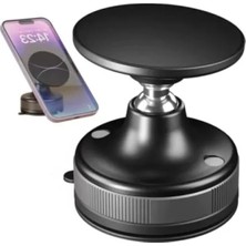 Hakay Süper Güçlü Vakumlu Manyetik Araç Içi Telefon Tutucu