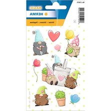 Hakay Bahçe Süslemeleri Için 9'lu Ipek Tasarım Etiket Seti