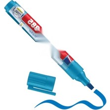 Hakay Flipchart Efekt Markörü, Açık Mavi, Esnek Fırça Uçlu