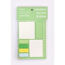Hakay Yeşil Yapışkan Not Seti - Sticky Note