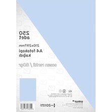 Hakay A4 Renkli Kağıt Seti, 250 Yaprak