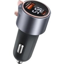 Hakay 75W Pd Araç Şarj Cihazı - USB Type-C Girişi