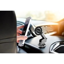 Hakay Teleskopik Telefon Tutucusu - Güçlü Mıknatıs ile Uyumlu