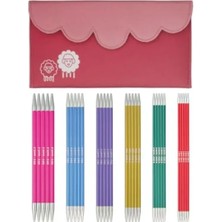 Hakay Çift Uçlu Iğne Seti - 20 Cm, 2,5 – 5,0 mm Boyut Seçenekleri