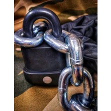 Hakay Kaliteli 2 Metre Uzunlukta 13 mm Kalınlıkta Kesilmez Çelik Motosiklet Zincir Kilidi