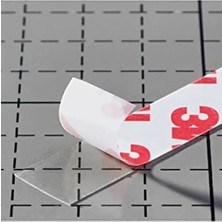 Hakay 5 Metre Uzunluğunda Şeffaf Çift Taraflı Yapışkan Bant