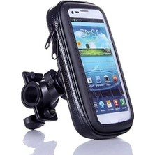 Hakay Suya Dayanıklı Gidon Bağlantılı Telefon Tutucu - 360° Döner Özellik