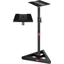 Hakay Yükseklik Ayarlı Stüdyo Referans Monitör Standı - 87-147 cm
