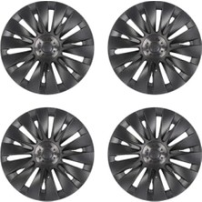 Hakay 4'lü Set Uyumlu Jant Kapakları - Tesla Model Y 2020-2024