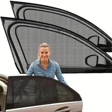 Hakay Arka Yan Cam Güneşlik Perdesi – Uv Koruma (2 Adet)