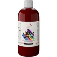 Hakay Bordo Akrilik Boya - 500 gr