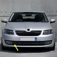 Hakay Ön Tampon Sol Sis Farı Kapağı - Skoda Octavia 2013-2017