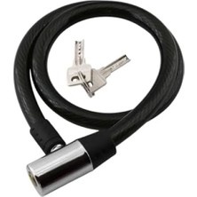 Hakay 80 cm Halat Zincirli Çelik Bisiklet Kilidi - Hırsızlık Önleyici Güvenlik