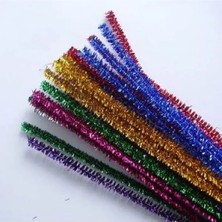 Hakay Simli Renkli Şönil, 30 Cm, 20 Adet Paket