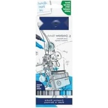 Hakay Çift Uçlu Tasarıma Sahip Markör Seti, 6’lı, Alkol Bazlı Mürekkep