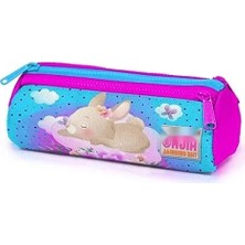 Hakay Üç Bölmeli Kalem Çantası, Pvc Kumaş, Fermuarlı