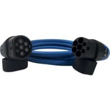 Hakay Tip 2 Elektrikli Araç Şarj Kablosu - 22 Kw 2,5 M Uzunluk