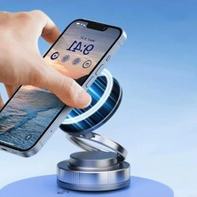 Hakay Kablosuz Araç Içi Telefon Tutucu - Manyetik ve Süper Güçlü
