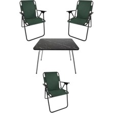 Hakay Katlanır Masa ve Sandalye Seti - Kamp ve Bahçe Için Pratik Çözüm