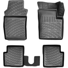 Hakay Fiat 500 (2007 Sonrası) Uyumlu 3D Havuzlu Paspas