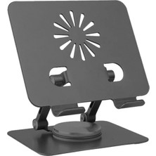 Hakay Katlanabilir Alüminyum Tablet Standı - Ayarlanabilir ve Kaymaz Tasarım