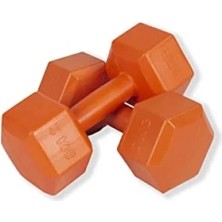 Hakay 2 Adet Altıgen Dambıl Seti - 2x2 Ağırlık