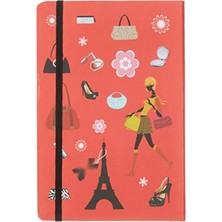 Hakay A5 Boyutunda Sert Kapak Çizgisiz Defter