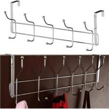 Hakay 12'li Kapı Arkası Metal Askı - Çok Amaçlı Kullanım