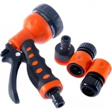 Hakay Çok Fonksiyonlu Otomatik Bahçe Sulama Tabancası, 7 Modlu Fıskiye Seti