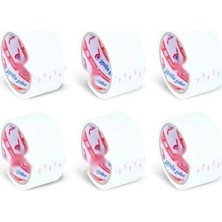 Hakay Beyaz Koltuk Bandı Seti - 45 mm x 40 Mt, 6 Adet