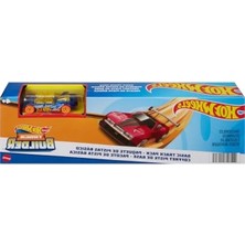 Hakay Temel Pist Yapım Seti, 10 Adet Pist Parçası ve 1:64 Ölçekli Araç