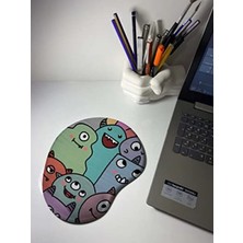 Hakay Yumuşak Dokulu Bilek Destekli Mouse Pad