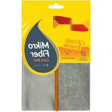 Hakay Çift Taraflı Mikrofiber Temizlik Bezi - 35X35 Cm, Yüzeylerde Çizik Bırakmaz