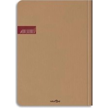 Hakay Çizgili Kahve Ofis Defteri