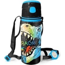 Hakay Pipetli Alüminyum Matara, 600 Ml, Taşınabilir