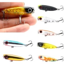 Hakay 7 Adet Renkli Zıpır Olta Yem Seti - 4.8cm, 3.8gr