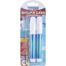 Hakay Çift Taraflı Derz Kalemi - Beyaz, Dayanıklı