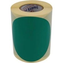Hakay 75 mm Kendinden Yapışkanlı Daire Renkli Etiket - 300 Adet