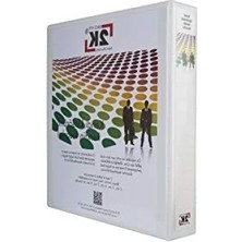 Hakay 4 Halka D Mekanizmalı Beyaz Klasör Kutusu, 5 Cm, 10 Adet