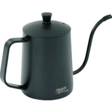 Hakay 660 ml Kapasiteli Paslanmaz Çelik Kahve Ibriği - Kamp ve Doğa Için