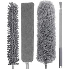 Hakay Teleskopik Mop Seti - 3'lü Başlık ve Bükülebilir Özellik